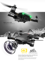 MJX Bugs B7 GPS 4K Camera Drone. 249 grams. GPS. Brushless Motor